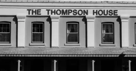 Historic Thompson House Building Facade